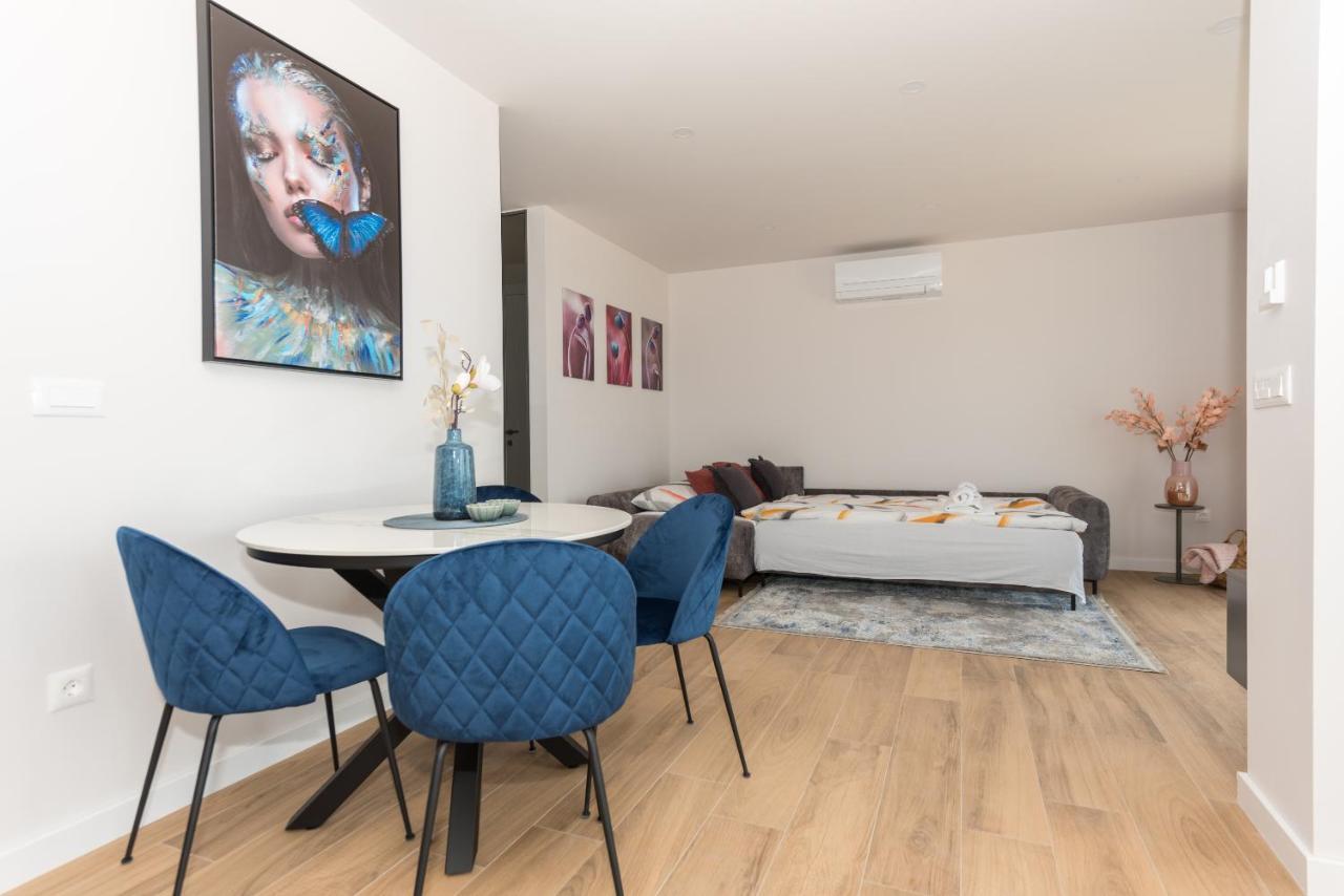 Luxury Adria Sea & City View Apartment Makarska Exteriör bild